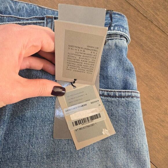 Tom Ford Belted Jeans Denim Shorts size 26 New S - Picture 11 of 12